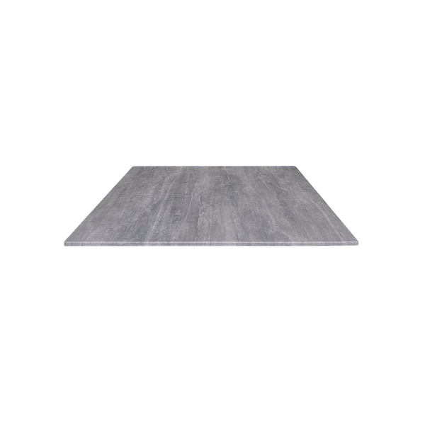 Holland Bar Stool Co 32 x 32 Greystone, IndoorOutdoor AllSeason EuroSlim Table Top by the Co ODS32SGryStn - main